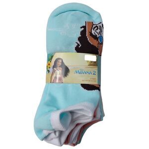 Character Girls 12-Pack Soft & Breathable No-Show Sock - Moana
